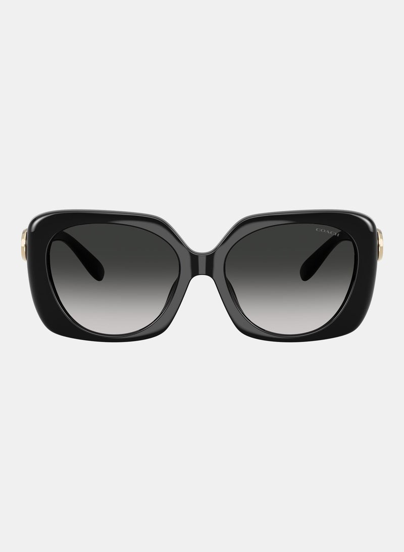 كوتش نظارة شمسية بإطار كامل مربع 8422U, 55, 5002, 3C - Image 1